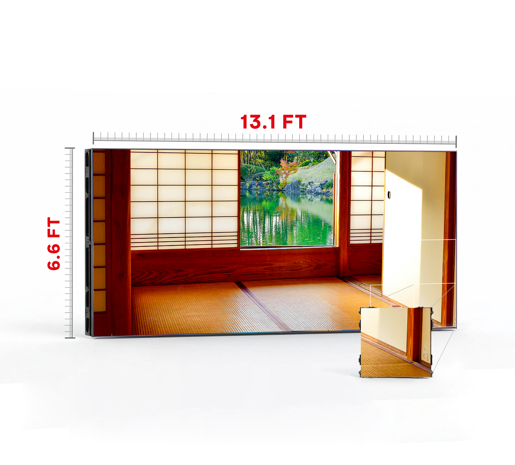 LED VIDEO WALL 13.1′ x 6.6′ P2.97 INDOOR 500x500